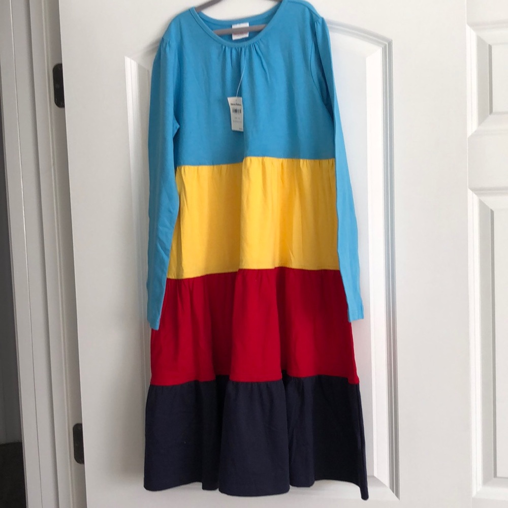 NWT - Hanna Andersson long sleeve dress (140/10)